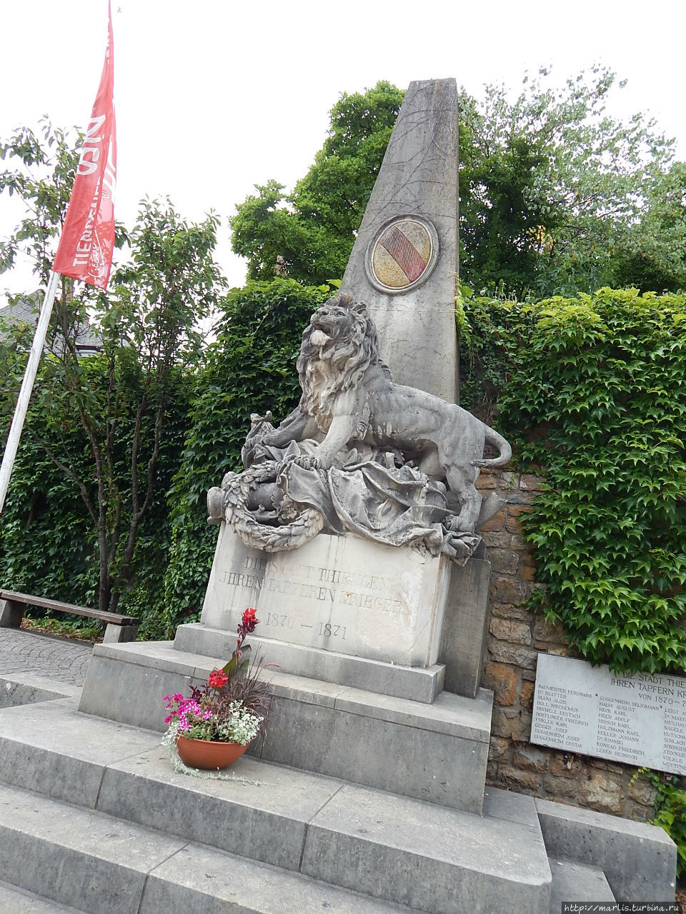 Памятник погибшим в Франко-прусской войне 1870—1871 Вальдсхут-Тинген, Германия