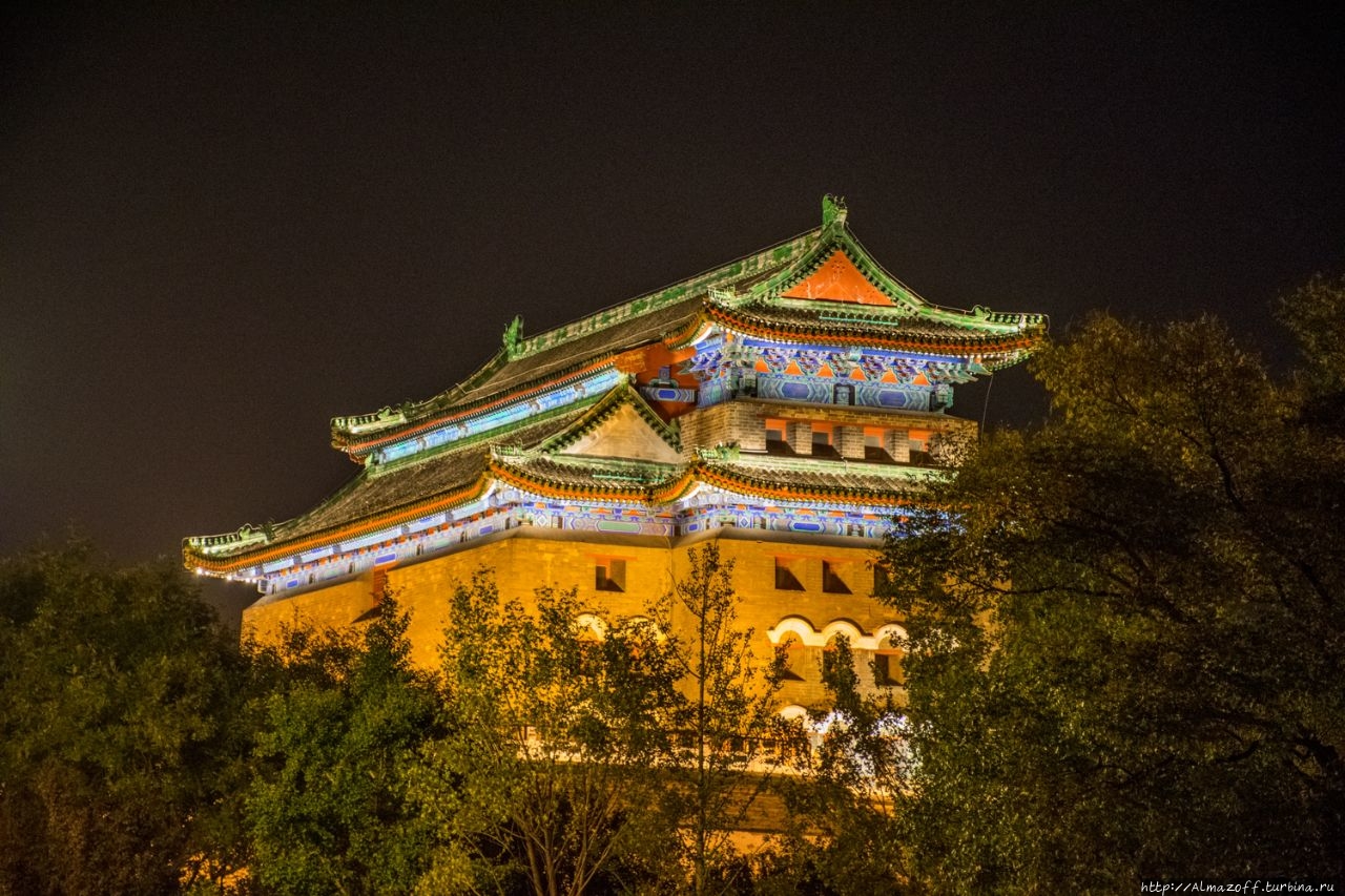 Башня лучников ворота Цян