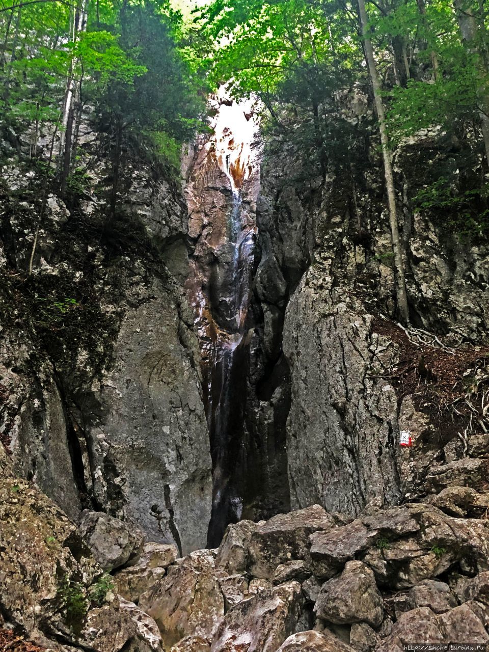 Водопад Гогенцоллер Яйнцен, Австрия