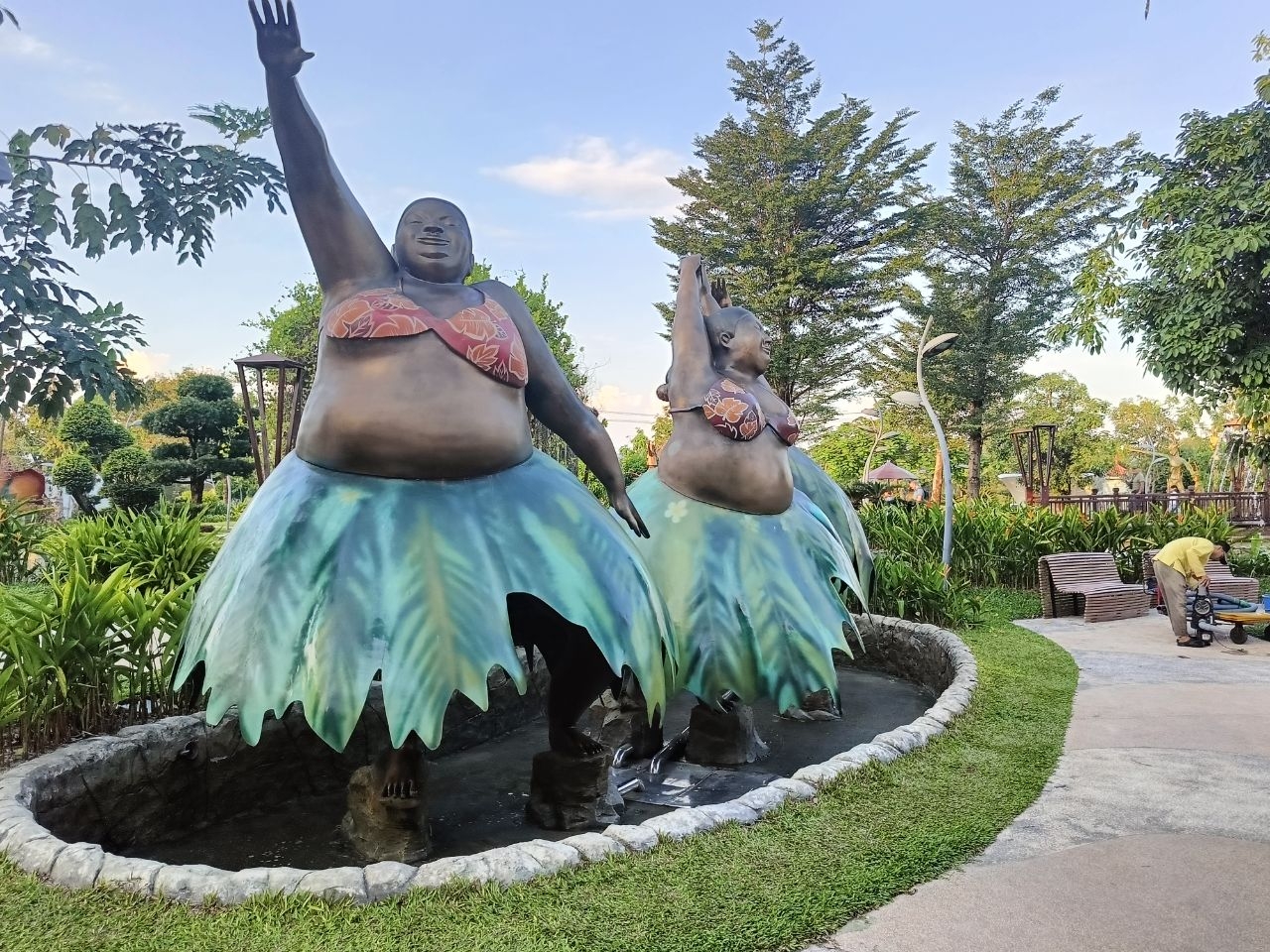 Парк современного искусства Grand World Остров Фу Куок, Вьетнам