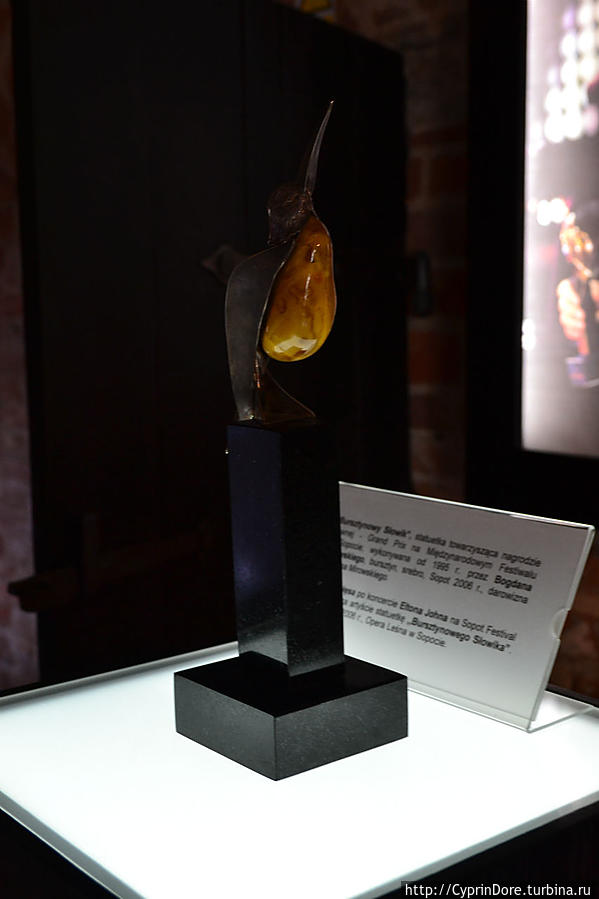 Музей янтаря в Старом городе Гданьск, Польша