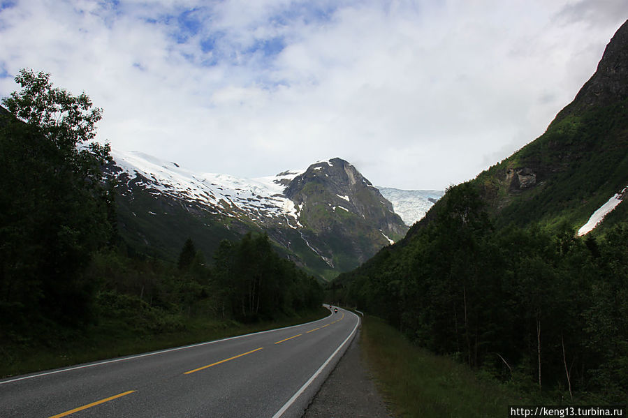 Дорога от Аурландсфьорд до Инвикфйорден Западная Норвегия, Норвегия