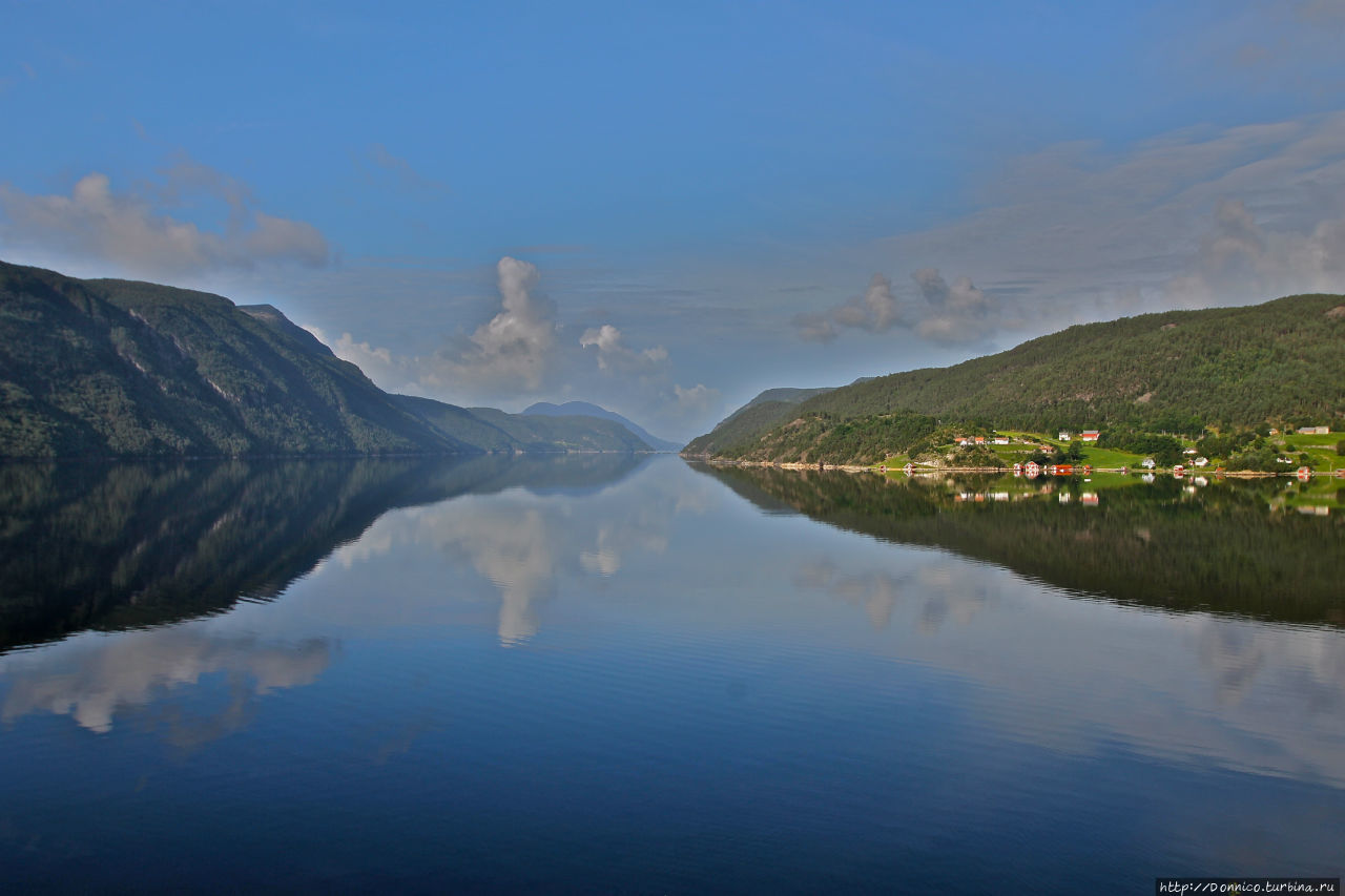 Чертовская красота шоссе №13 — Озера Санд, Норвегия