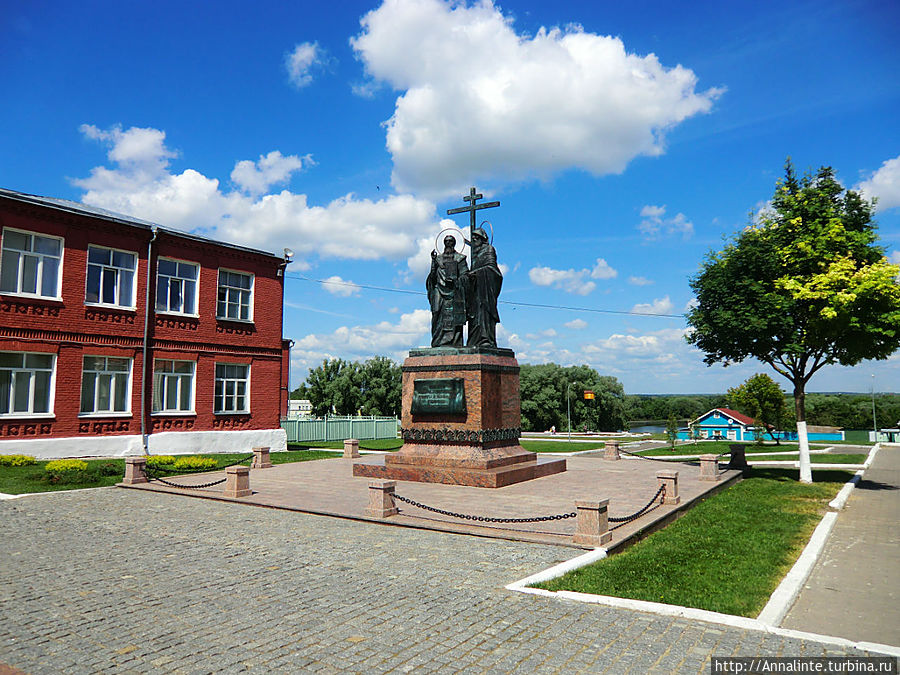 Памятник св. Кириллу и Мефодию Коломна, Россия