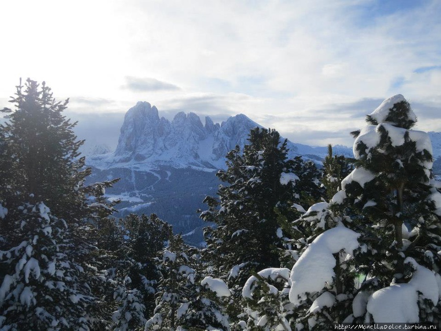 Ортисеи — Альпы Доломиты — декабрь 2013 Ортизеи, Италия
