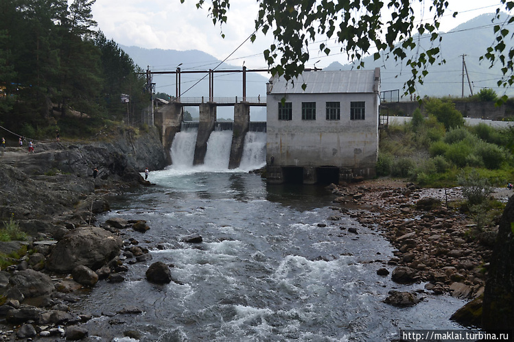 Чемальская ГЭС.