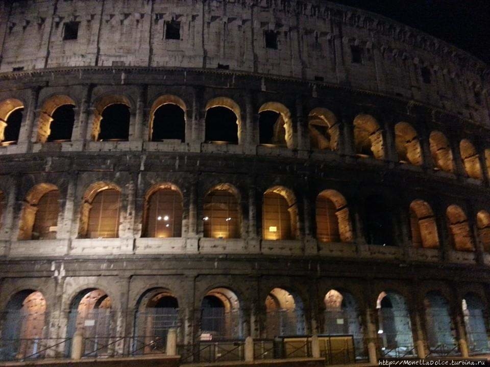 Ночное путешествие в Риме: октябрь 2020 Рим, Италия