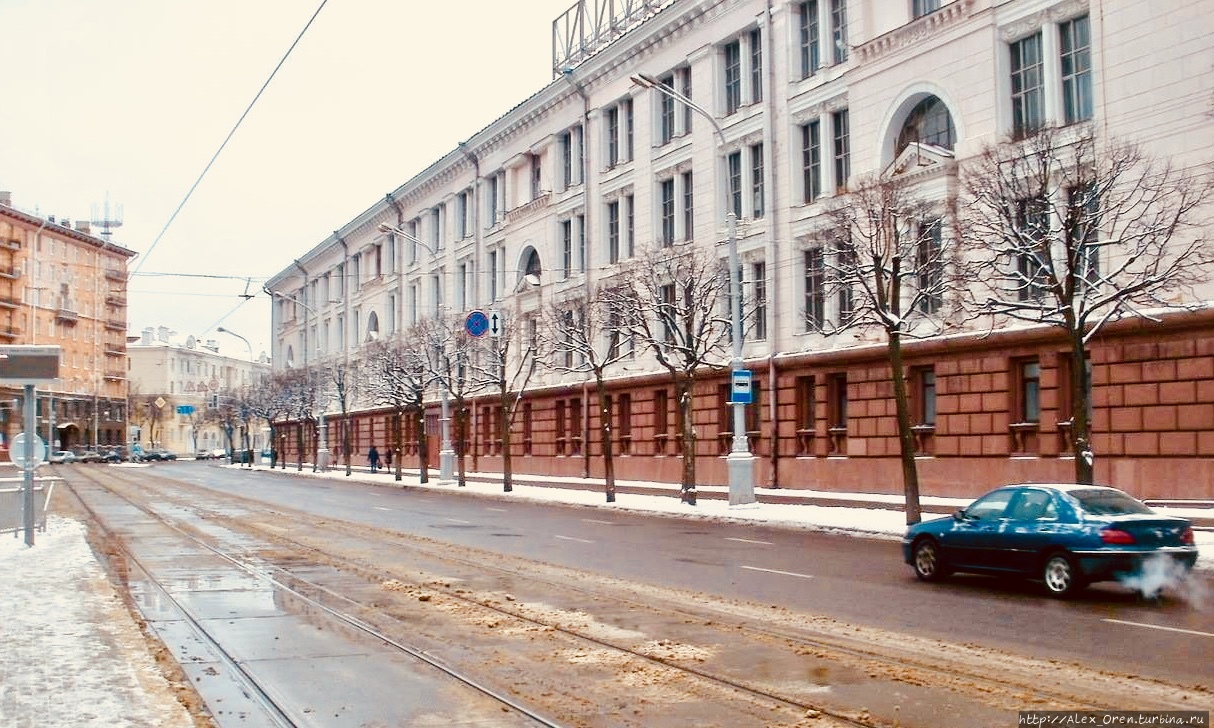 Площадь Якуба Коласа Минск, Беларусь