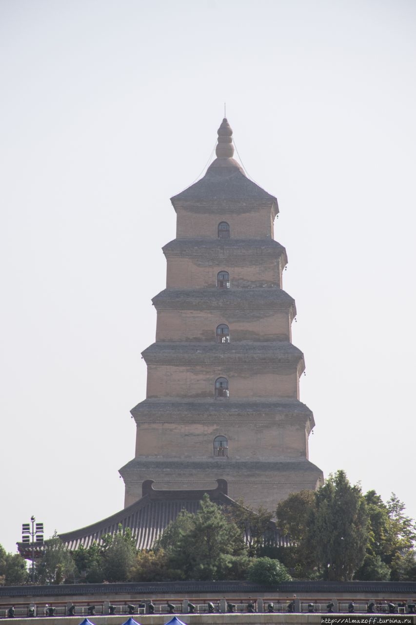 Большая пагода диких гусей Сиань, Китай