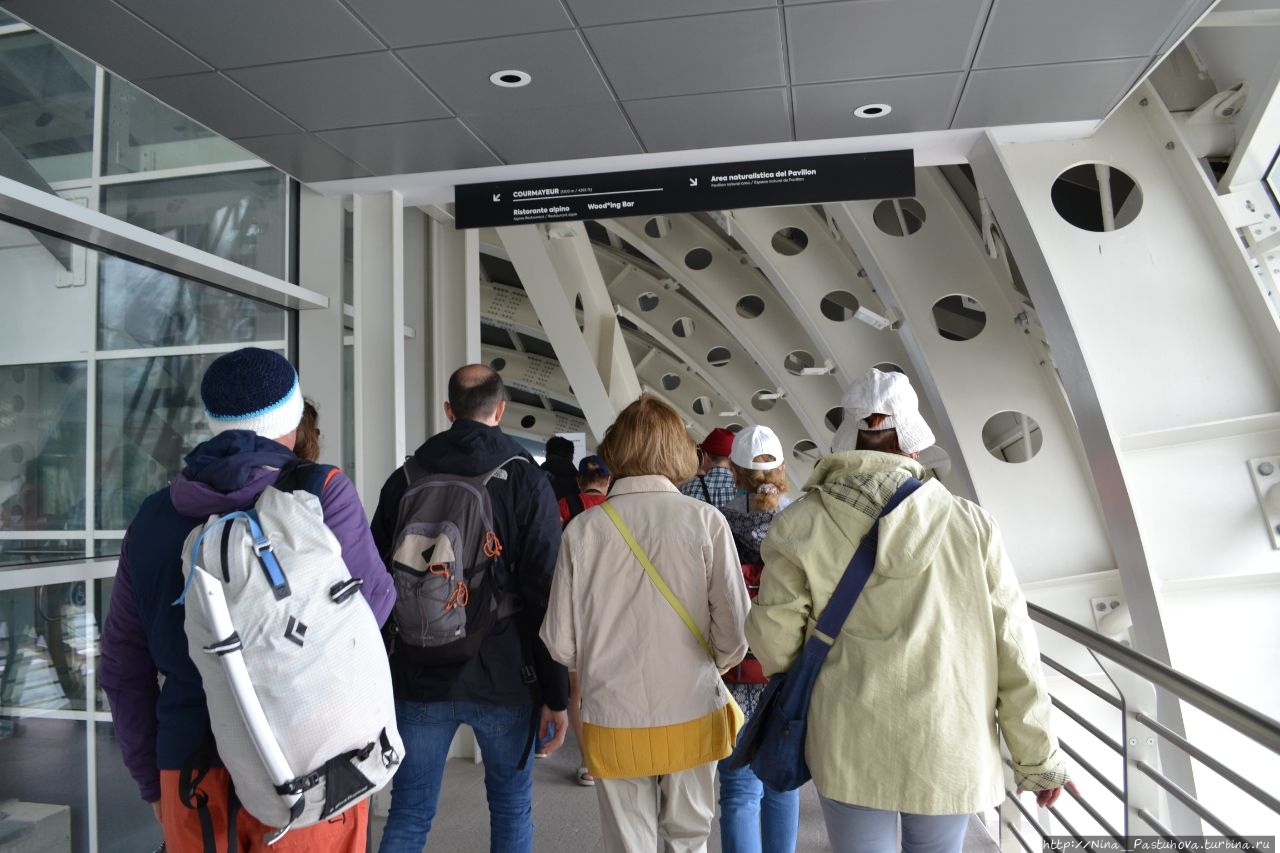 Канатная дорога SkyWay Monte Bianco Курмайор, Италия