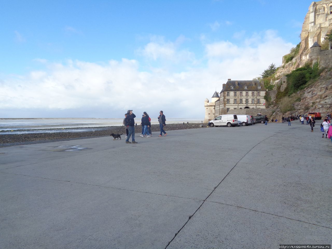 Мон-Сен-Мишель. Искатели жемчуга Мон-Сен-Мишель, Франция