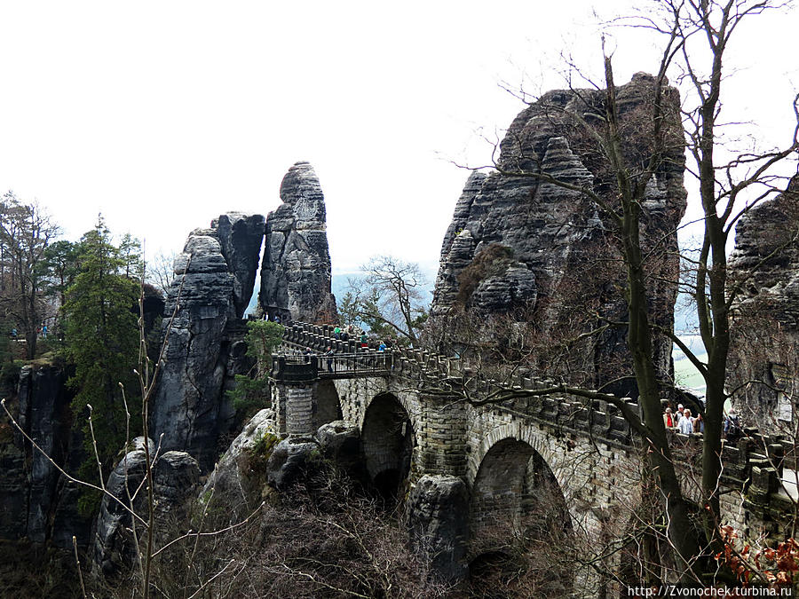 Саксонская Швейцария. Бастай