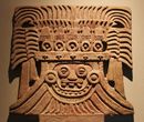 Альмена (зубец) Теотиуакана, представляющая Бога Тлалока. В настоящее время находится в Музее антропологии Мехико. Из интернета