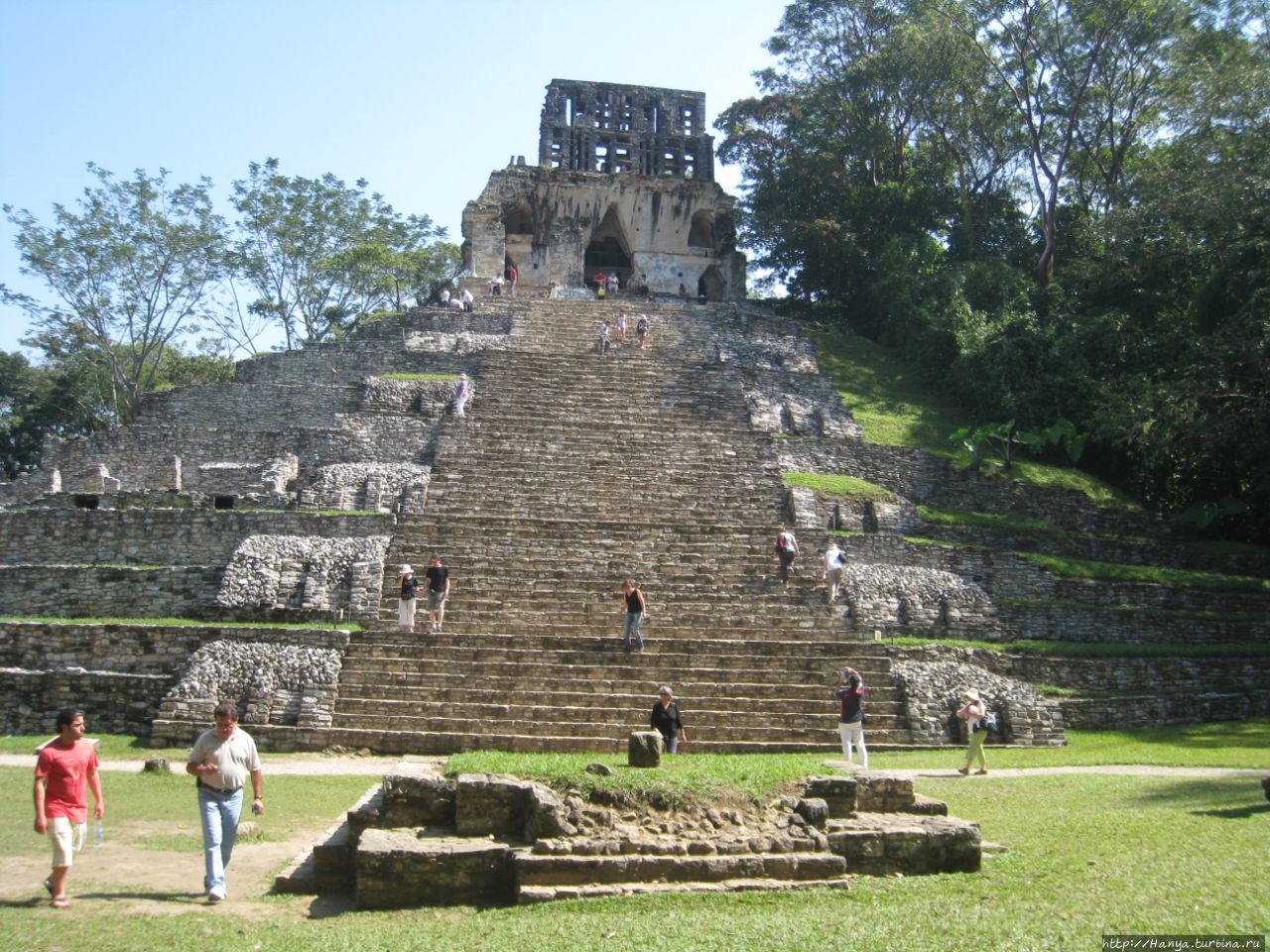 Храм Креста Паленке, Мексика