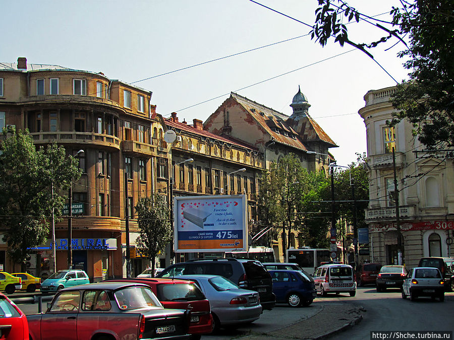 Красивый город Бухарест Бухарест, Румыния