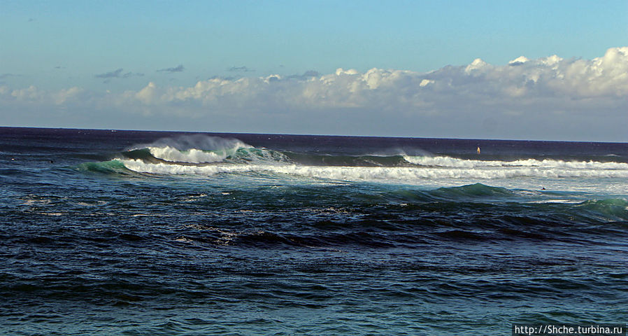 Пляж Сансет-Бич Кауэла-Бэй, остров Оаху, CША