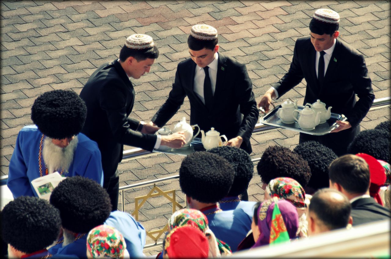 Туркменский праздник «День ахалтекинского скакуна» Ашхабад, Туркмения
