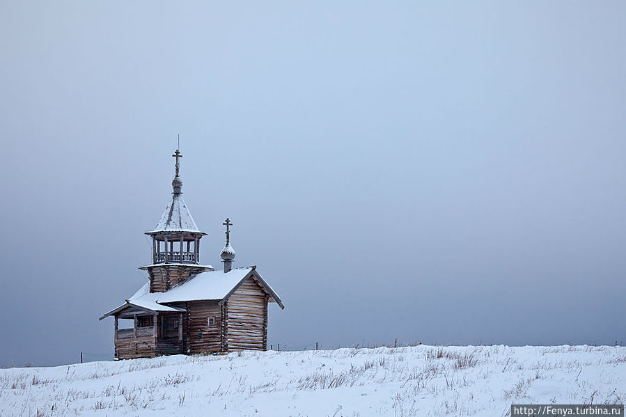 Зимняя сказка в Карелии Кижи, Россия