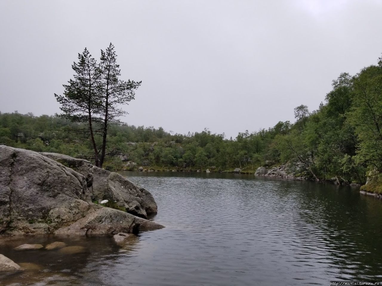 Прекестулен. Туманная кафедра