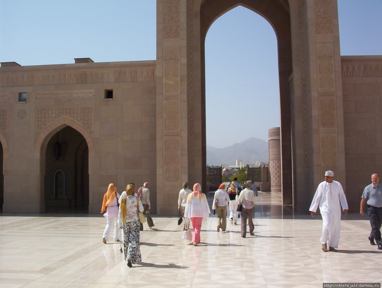 Знаменитая мечеть в Маскате Маскат, Оман