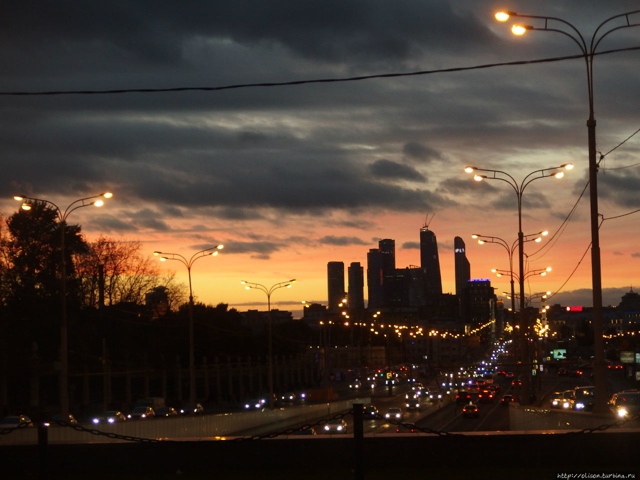 Осень в любимом городе Москва, Россия