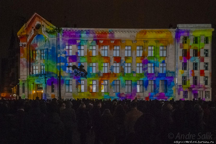 В Старой Риге на Празднике Света