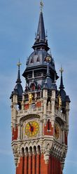 Часовая башня — беффруа (Beffroi)  в Кале. Фото из интернета