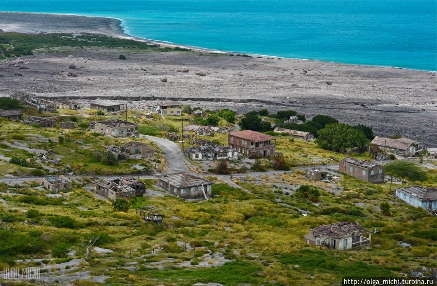 Остров Плимут в Карибском море
