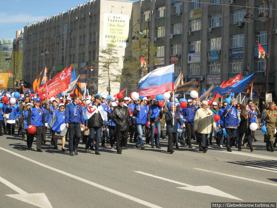 Прогулка по Тюмени в День Победы Тюмень, Россия