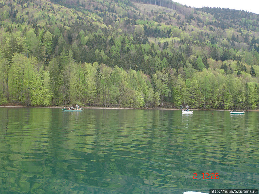 На озере Зальцбург, Австрия