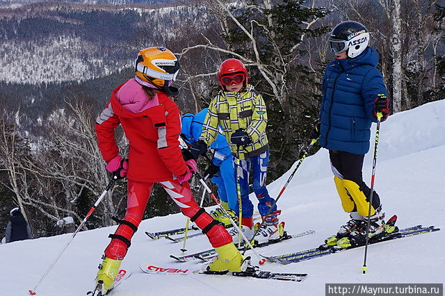 Перед спуском к месту старта. Южно-Сахалинск, Россия