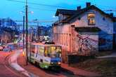 Еще одна любовь — это таллинский транспорт — он просто идеальный :) остановка Лубья
