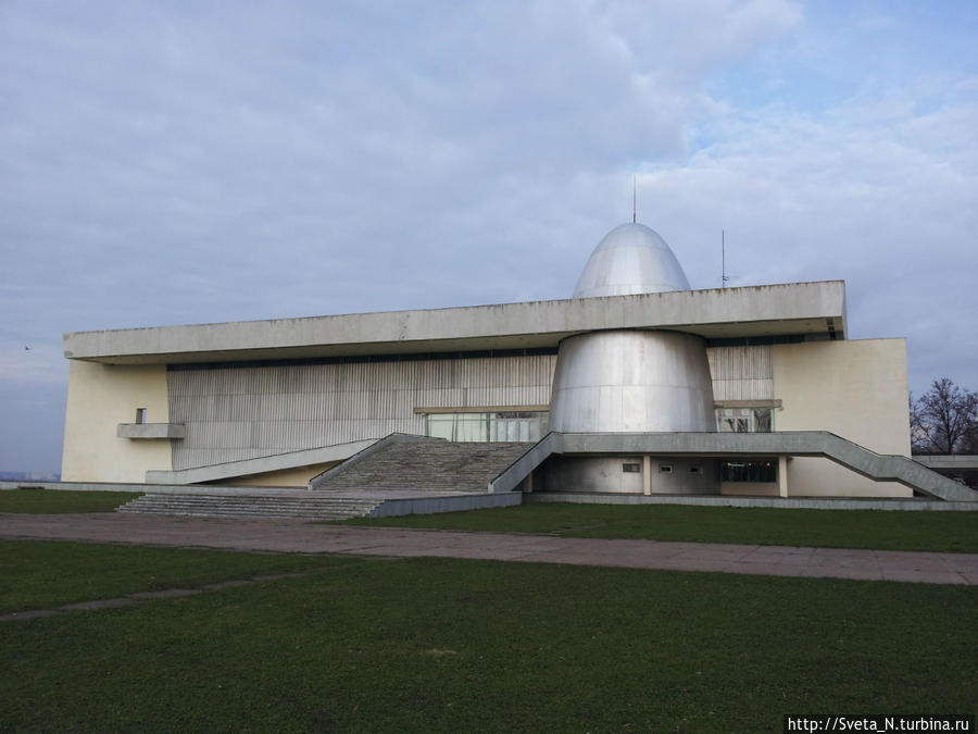 Музей космонавтики в Калуге. Верх ракеты — это планетарий