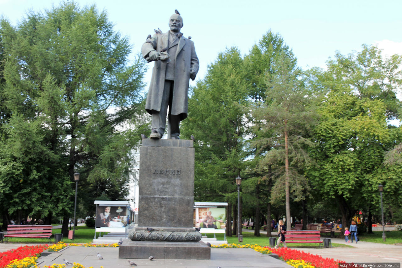 Памятник Ленину. Пермь, Россия