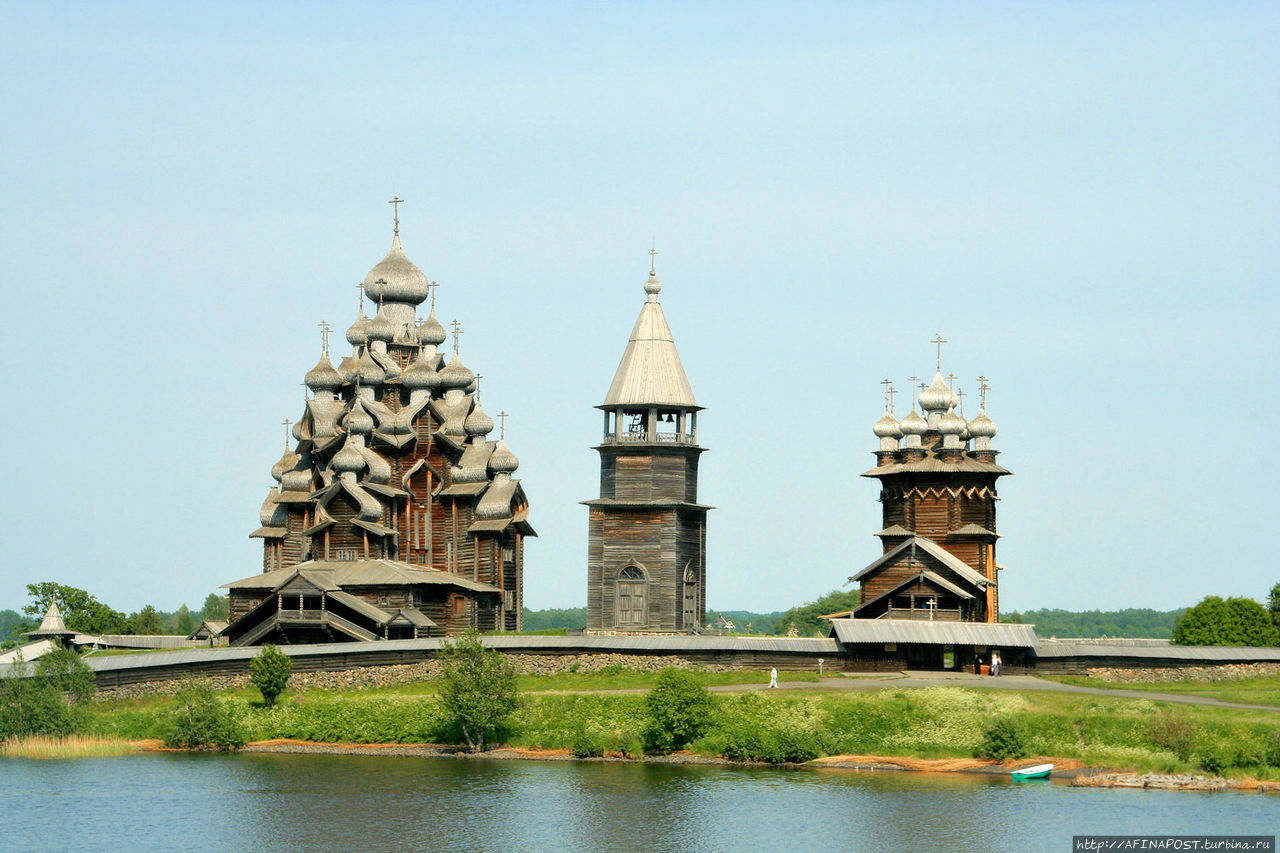 Краса России. Памятники Кижского погоста Кижи, Россия