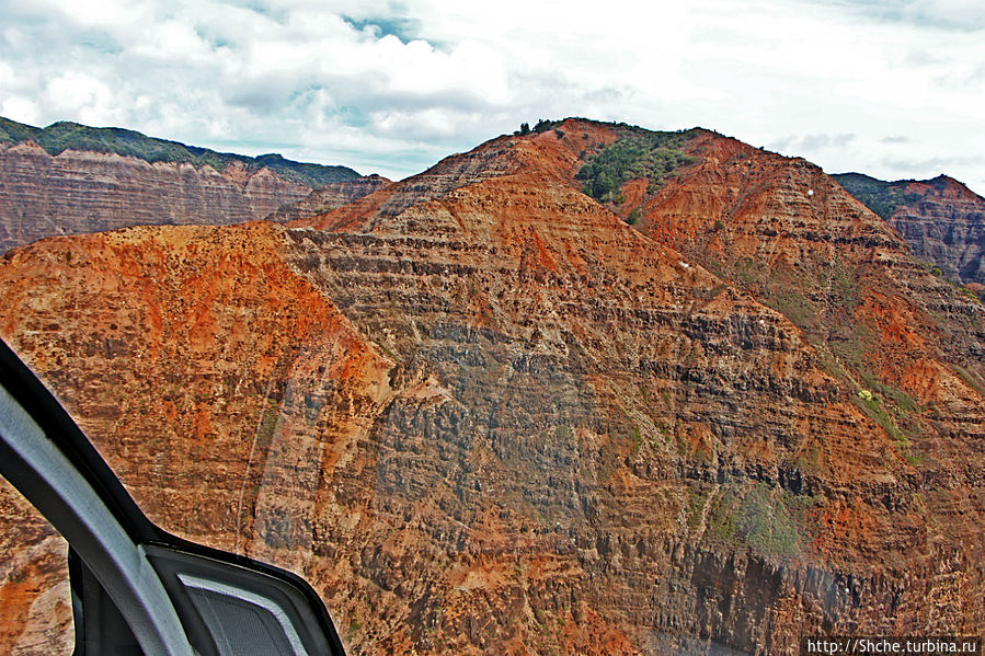 На вертолете над Кауаи. Этап 2. Великолепный каньон Ваймеа Каньон Ваймеа Парк Штата, CША