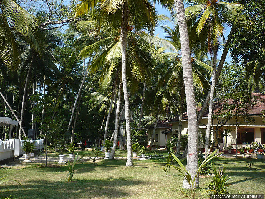 Маленький храм в окрестностях Калутары Калутара, Шри-Ланка