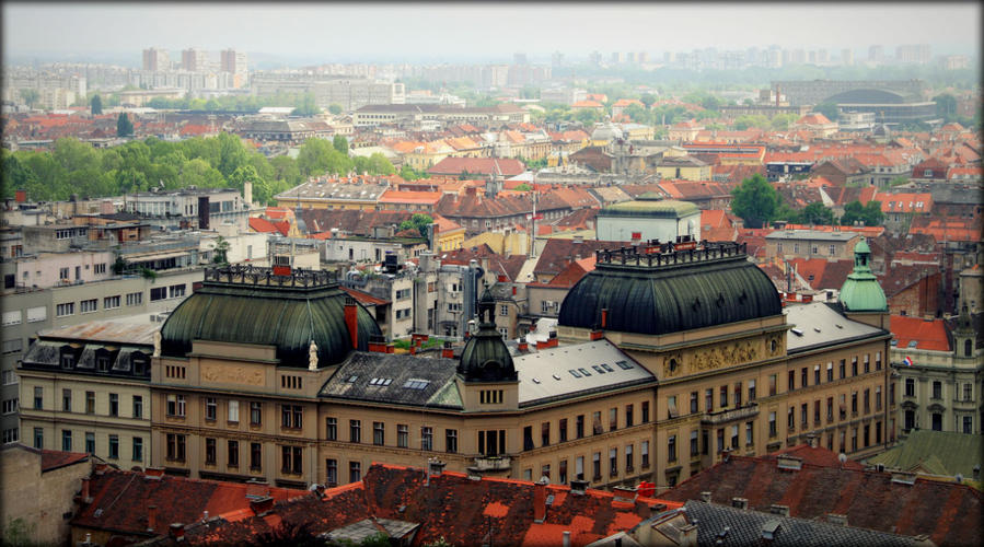 Историческая смотровая площадка Загреба