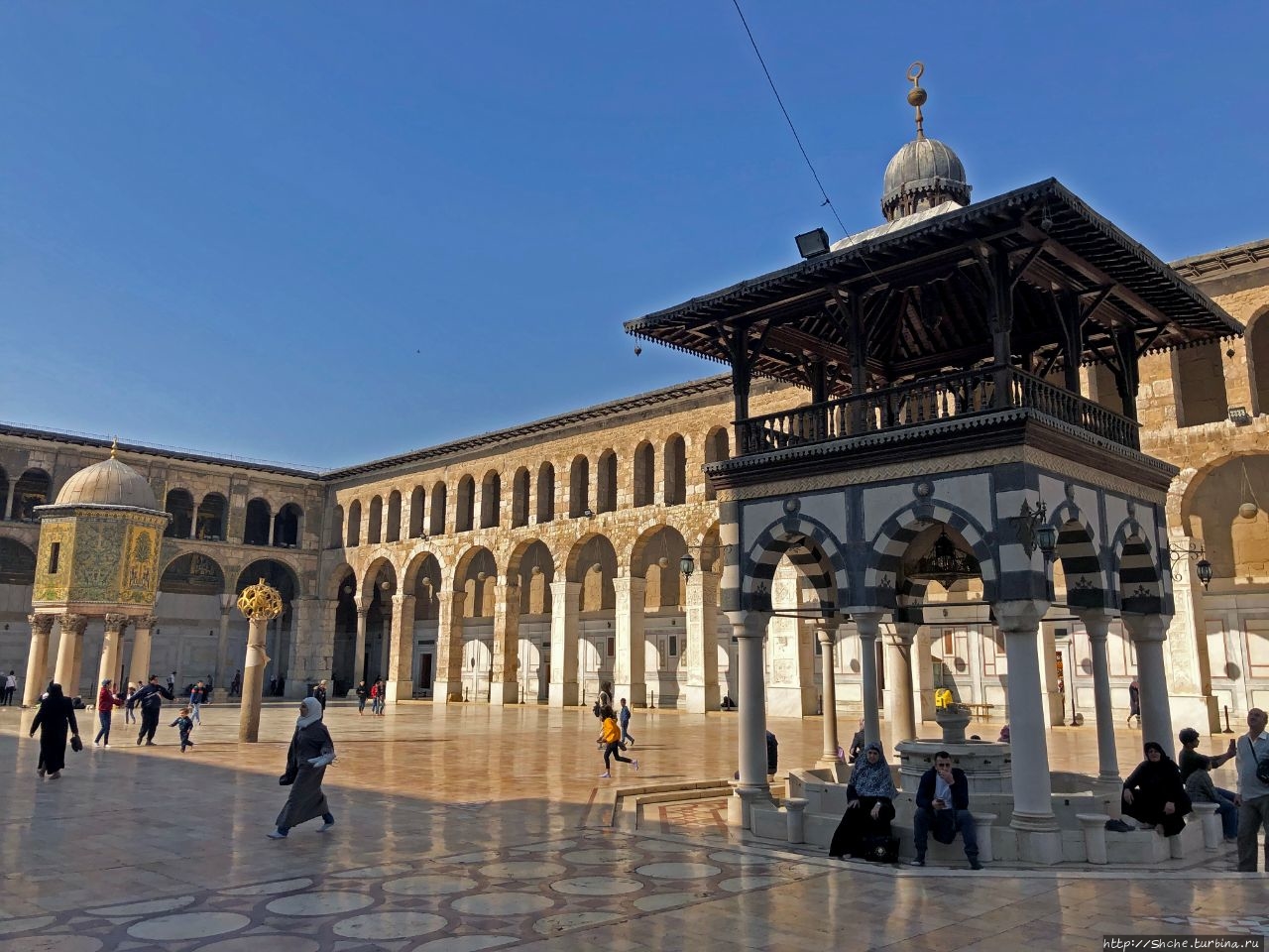 Великая Мечеть Омейядов Дамаск, Сирия