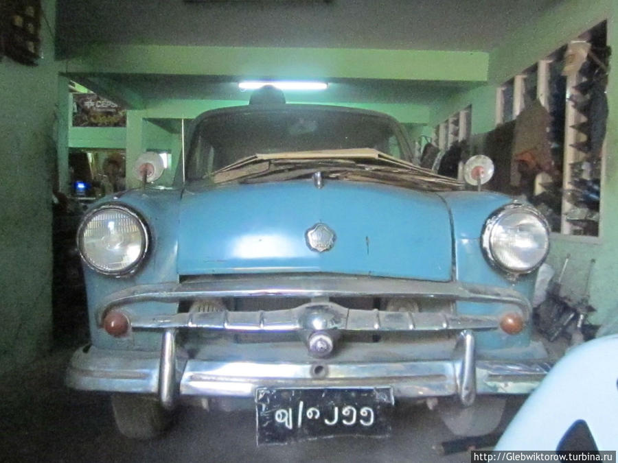 Советские автомобили в Мьянме Янгон, Мьянма