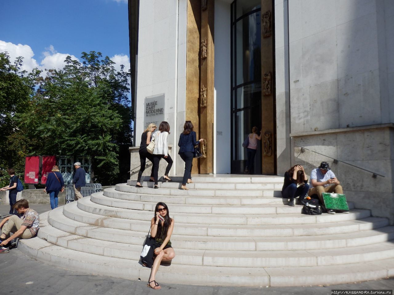 Музей современного искусства в Париже Париж, Франция Музей современного искусства в Париже Париж, Франция