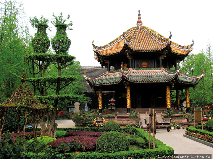 мемориальный комплекс Ухоуци Чэнду, Китай