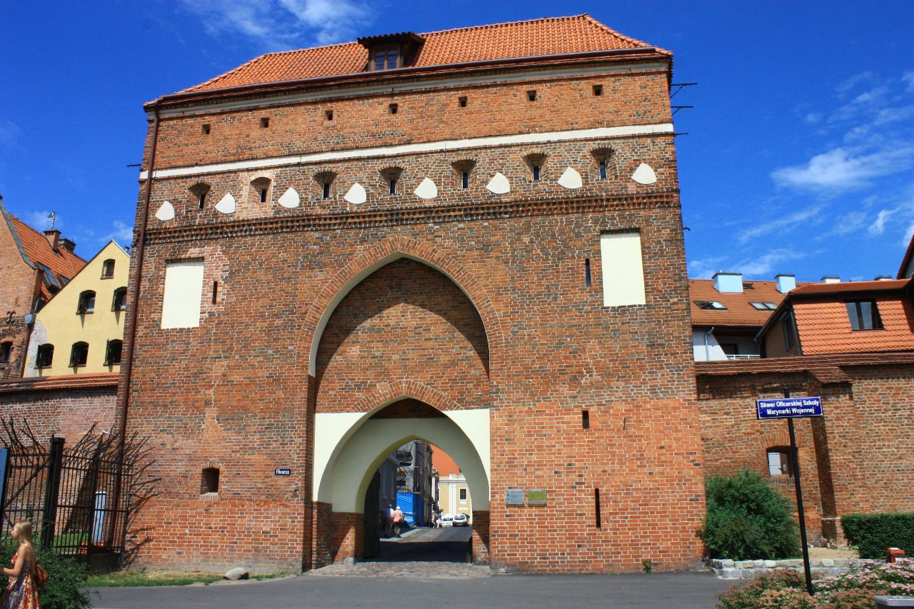 Монастырские ворота / Brama Klasztorna