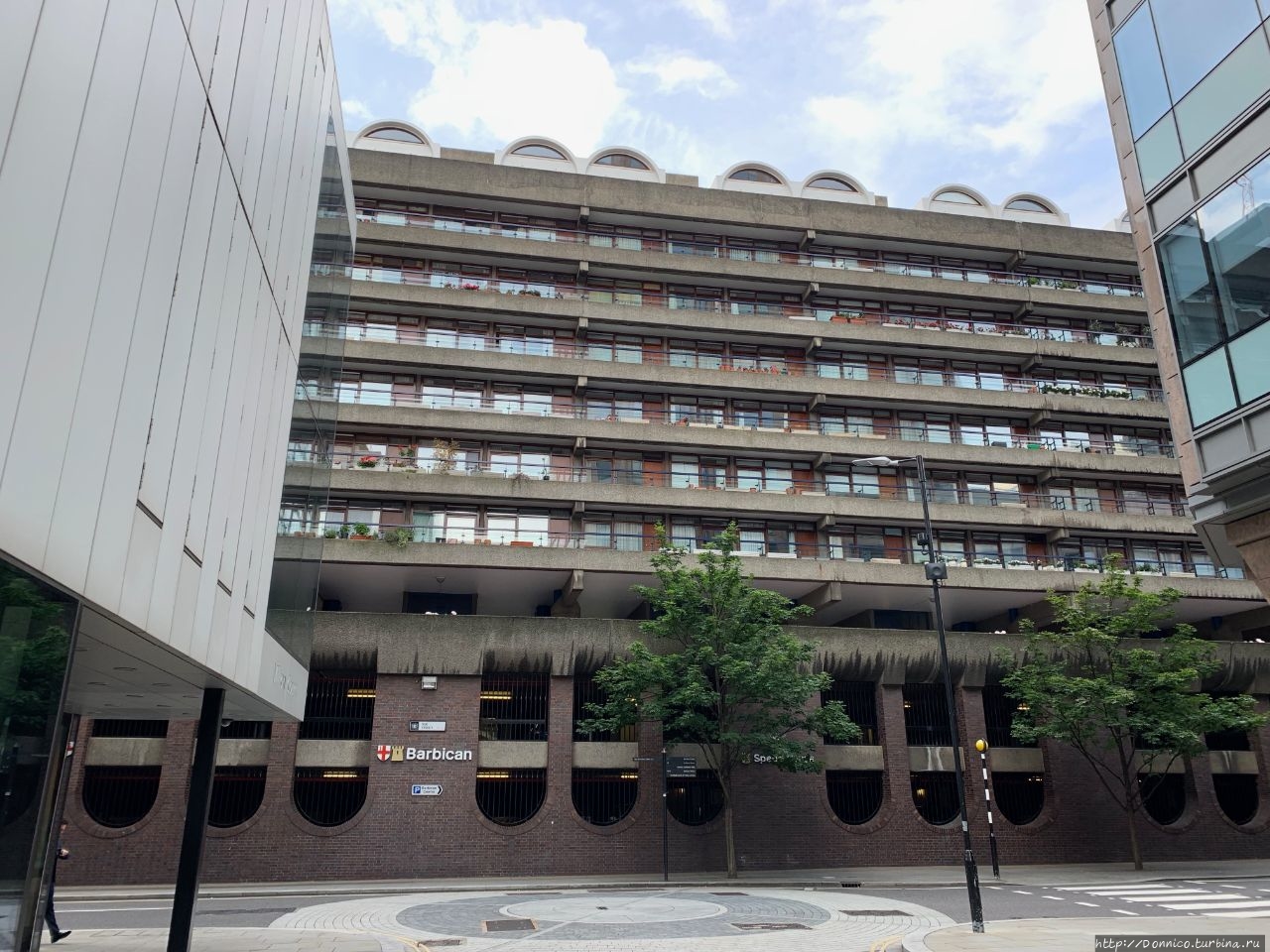 Жилой комплекс Барбикан Лондон, Великобритания