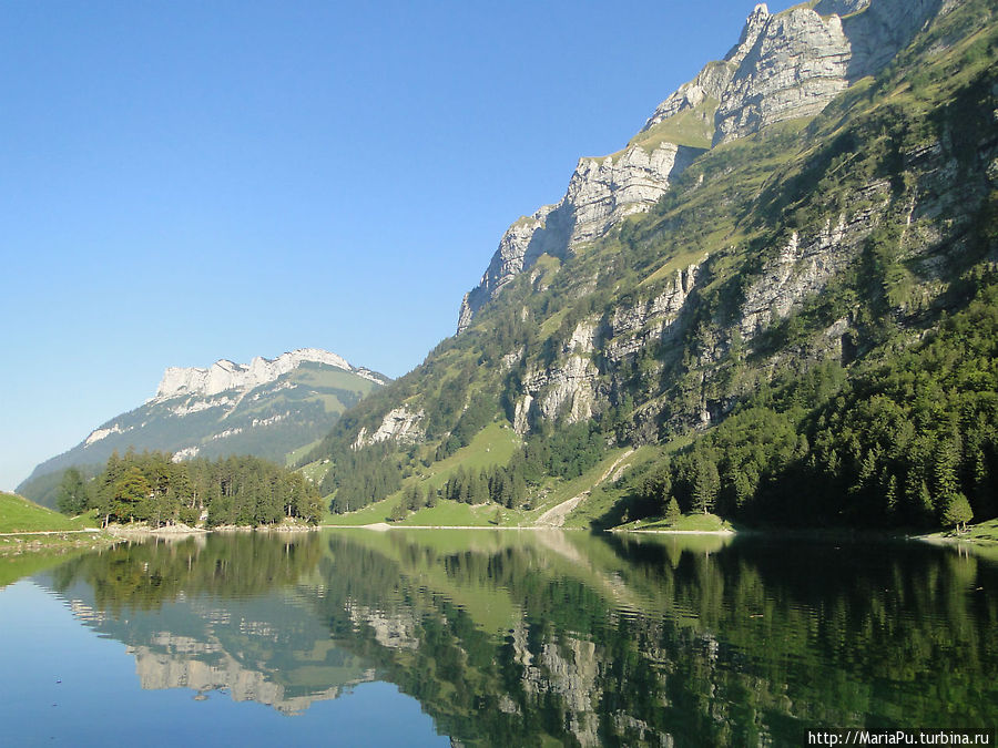 Покорение горы Сэнтис Кантон Аппенцелль-Ауссерроден, Швейцария