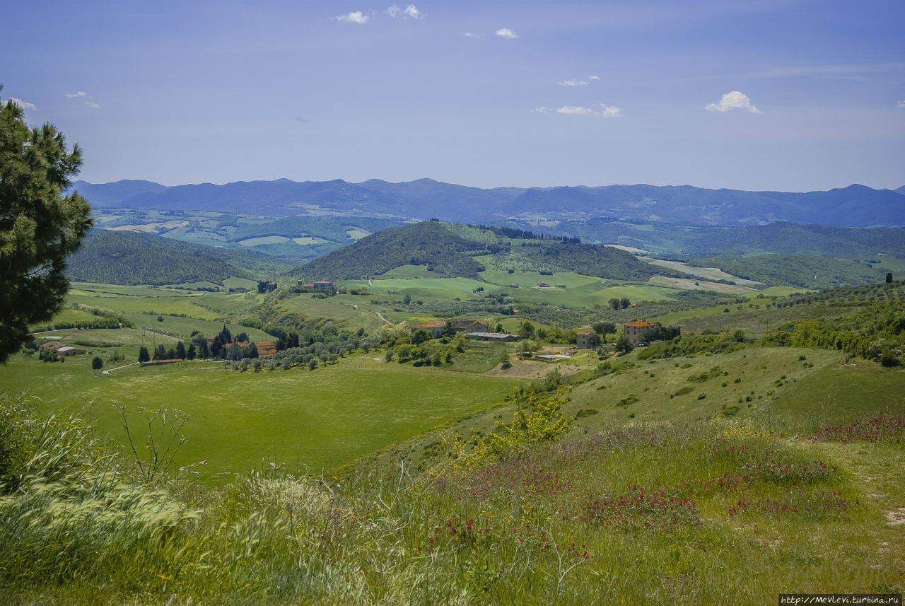 Окрестности San Gimignano Сан-Джиминьяно, Италия