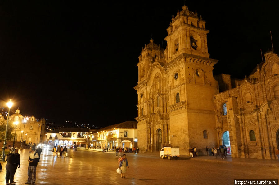 ночной Куско Перу