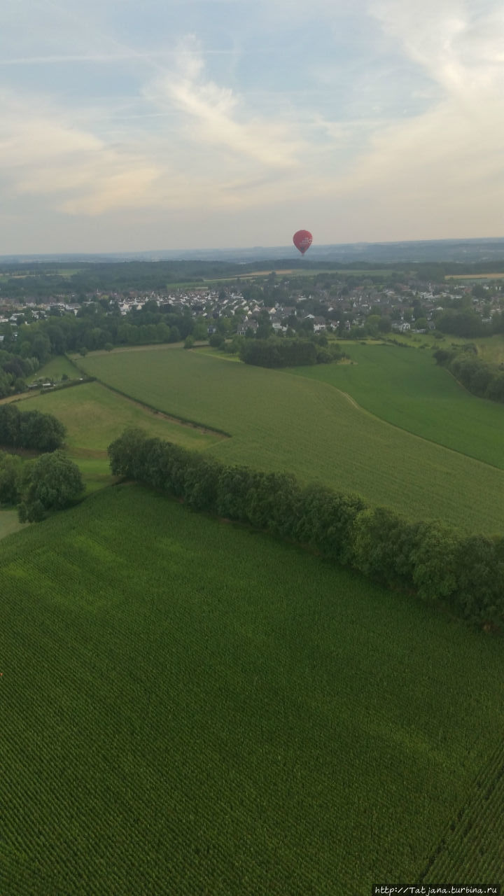 Полет на воздушном шаре Маастрихт, Нидерланды