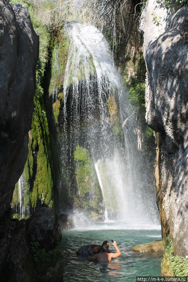 Водопады на реке Альгар Полоп, Испания