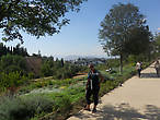 Вид на Гранаду из садов Хенералифе